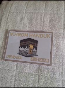 ALHANAN SATU SET KAIN IHRAM UMROH HAJI PRIA DEWASA