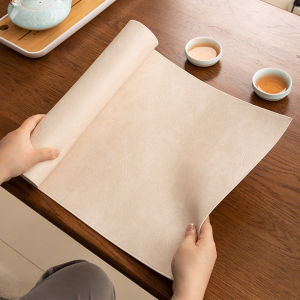 Leather Table Flag Chinese Zen Style Tea Table Mat Long Strip Waterproof Tea Ceremony Pad Cowhide Tablecloth Home Textile
