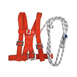 Safety Harness for Construction 3 Meters Fall Protection Harness Half Body Safety Harnes with Hook