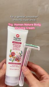 Human Nature Natural Shaving Cream (for Women) 100ml BUNDLE OF 3