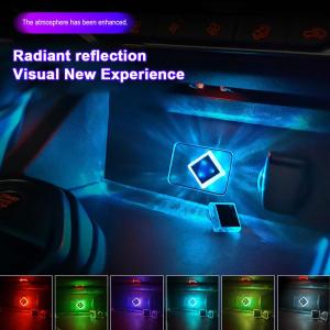 Multicolor USB/Type-C Car Ambient Lighting car Interior LED Atmosphere Lights for Car DecorationEasy Installation