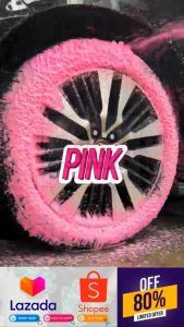 Top Garage PINK Colored Bubble Wash & Superior Car Shampoo with Carnauba Wax