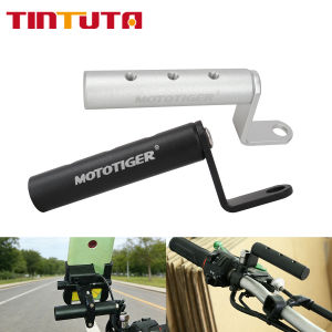 Motorcycle Lengthening Extender Bracket Universal Rearview Mirror Mount for Mobile Phone Holder Spotlight Scooter Bike