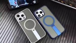 360 ° Ốp Lưng Từ Tính Tích Hợp Giá Đỡ Cho iPhone - Tương Thích Magsafe Chống Sốc Chống Xước Dành Cho Air 17 16 15 14 13 12 Pro Max Plus 17 Pro Có Giá Đỡ Và Chân Đế