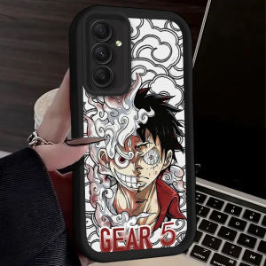 Bandai | Ốp Lưng Silicon Hoạt Hình One Piece Luffy Zoro Cho Samsung Galaxy A Series Chống Trầy Xước Nhẹ Mờ Chống Sốc