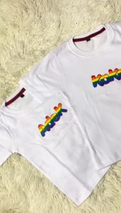 Kaos Anak Cewek Cowok Motif Kakak Adek Kaos Oblong Bahan Katun Usia 1-12 Tahun