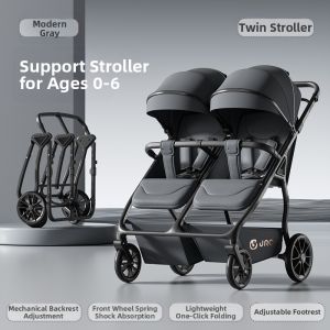 WEIJIA | Elevator-Friendly Foldable Twin Stroller