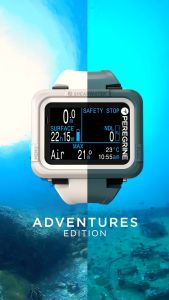 (Preorder) Shearwater Peregrine Adventures Edition Dive Computer Scuba Diving (New Color) - Silicone Case and Strap Free until 30Sep23