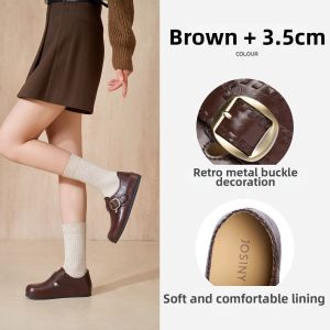 Josiny | Comfortable and Versatile Flat Shoes with Buckle