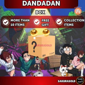 Dandadan Gift Box Anime Dandadan Sticker Anime Gift Box Momo Ayase Okarun Turbo Granny Ken Takakura Dandadan Pin Badge
