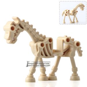 Ghost Rider Skull Harley Motorcycle Building Toy