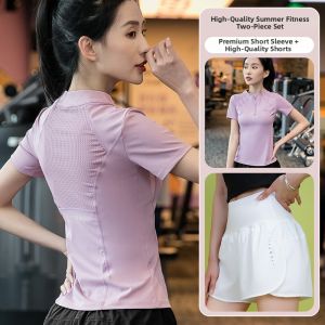 WANTINGDINUO | Breathable Lightweight Short Sleeve Female Activewear