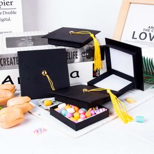 1/2pcs Graduation Season Theme Gift Giving Jewellery Box Graduation Gift Box Jewellery Gift Packaging Cap Shape Gift Box