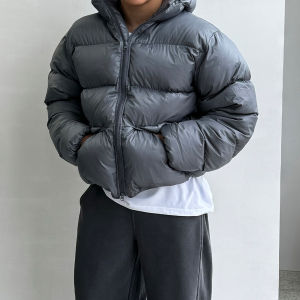 DAVID&ME | Puffy Insulated Thick Hooded Jacket