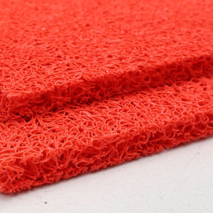 Anti-Slip Plastic PVC Hollow out Door Mat for Bathroom Kitchen Toilet Commercial Outdoor Use Easy to Clean Square Shaped Mat