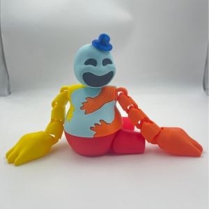 New 12cm Nightmare Critters Toy 3D Doeys The Doughman Figure Doey Figures Toys Dolls Plastic Desk Decor Birthday Gifts for Kids