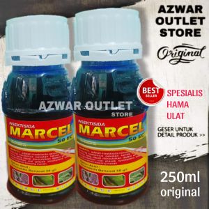 250ml insektisida MARCEL 50EC | Emamektin Benzoat untuk hama ulat pada tanaman