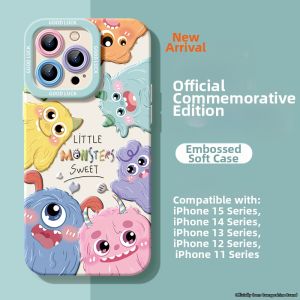 Orange shine | Cute Monster Durable iPhone Case