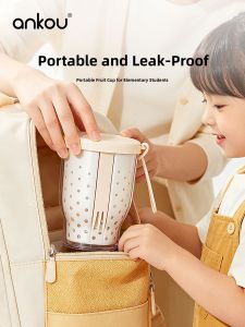 Ankou | Portable Travel Fruit Cup Fork Included Food Grade
