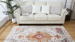 SEA CHOICE Karpet Premium Empuk Antislip Lorong 60×305cm – Gaya Boho Bisa Dicuci Karpet Panjang