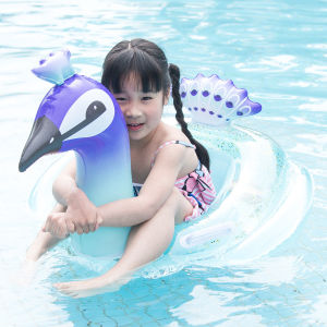 Kids Inflatable Swimming Pool Float Water Safety Lounger Flamingo Unicorn Swan Toucan Baby