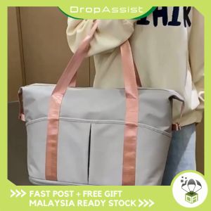 DROPASSIST 1722 High Quality Extendable Waterproof Wet Dry Hand Carry Large Travel Bag Luggage Organizer Beg Melancong