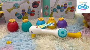 ตกไข่ไก่แม่เหล็ก & ตกปลาแม่เหล็ก ของเล่นในน้ำ เวลาอาบ เสริมพัฒนาการ 🌈