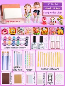 No-Bake Stone Clay DIY Craft Kit