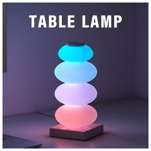 Touch switch LED RGB 16 color DIY multi-step color changing table lamp bedroom bedside ambient light