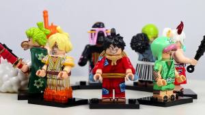 Nhân Vật Chương Wa Country One Piece Luffy Zoro Chopper Kozuki Oden Mô Hình Gạch Xây Dựng Thứ Ba