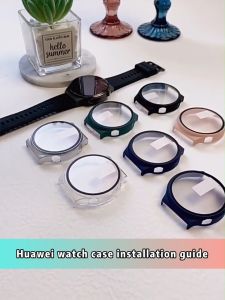 Watch Case For Huawei GT5 41mm 42mm 46mm Pro With Tempered Glass Full Cover Protection GT 5 Casing Smart