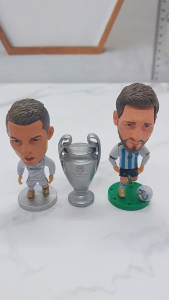 Piala trophy miniatur sepakbola ucl liga champion tinggi 4 cm