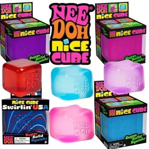 Hot Schylling Needoh Nice Cube Sensory Toys Anti-Stress Blocks Stress Relief Jigsaw Pressure Relief Souvenir for Kids