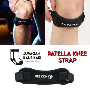 Patella Knee Strap Brace Knee Support Protector Deker Pelindung Lutut