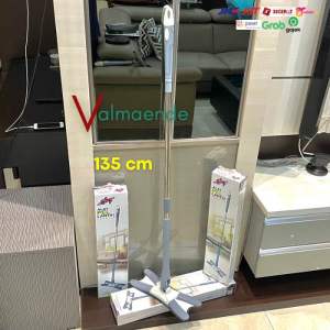 Pel Lantai Otomatis Microfiber Pembersih Lantai Rotasi Pel X Mop GSF 813