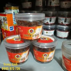 Hồng sâm lát tẩm mật ong hàn quốc cốc 200gr - Tăng thể lực chống lão hóa phòng ung thư