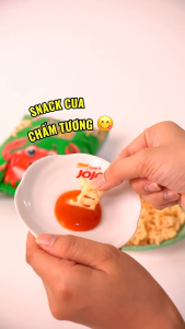 Snack CUA JOJO Vị Cua Giòm Rụm 29G (Tặng gói đậu Hà Lan loại 30G)