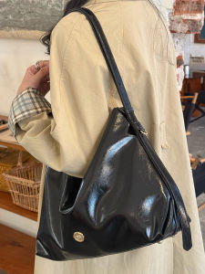 K-style Suede Soft Leather Tote New Arrival Large Capacity Minimalist Shoulder Messenger Bag Classy Sentong Qin Tote Bag