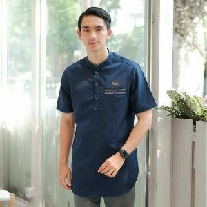 Baju Koko Pria Dewasa Lengan Pendek Kurta
