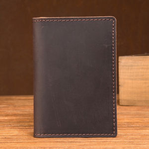 Mantime | Mad Horse Leather Card Case for Driving License & Vehicle Registration Vertical