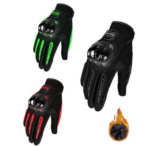 Winter Thermal Outdoor Cycling Gloves Gym Fitness Sports Running Ski Warm Touch Screen Nonslip Gloves Motorcycle Gloves Men