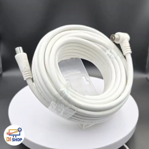 TV cable 20M สายอากาศ รับสัญญาณโทรทัศน์ 20 เมตร (White)