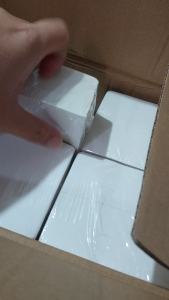 10PCS THERMAL WAYBILL STACKS/FOLD A6 500PAGES. HIGH QUALITY