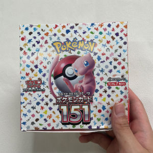 Anime Pokemon Japan Version TCG Scarlet Violet 151 Classics Expansion Booster Box Pokemon Trade Card 20 Bags 140pcs Child Gift