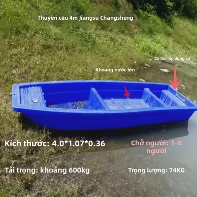 Thuyền Nhựa Đa Năng Dày