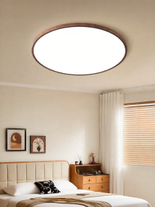 JINGYA | Retro Creamy Style Circular Dimmable Ceiling Light