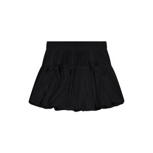 Sweet Summer Butterfly Knot Tie A-Line Short Skirt Womens Puffy Half-length Cake Skirt High Waist Polyester Fiber Baking Skirt