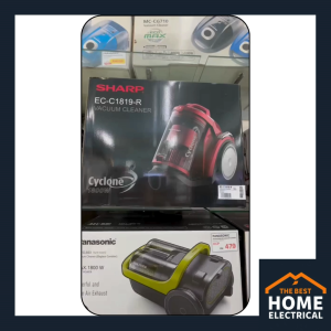 Sharp 1800W Vortix Cyclone Bagless Vacuum Cleaner with HEPA Filter ECC1819R