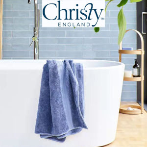 Christy Long Staple Cotton Hand Towel Bath Towel Home Fabric Universal Pure Color Towels And Face Towels from India