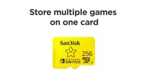 SanDisk® microSDXC™ Card for Nintendo Switch ™ (128GB/ 256GB)
